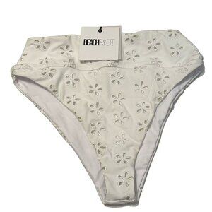 Beach Riot Hazel Bikini Bottoms wither M